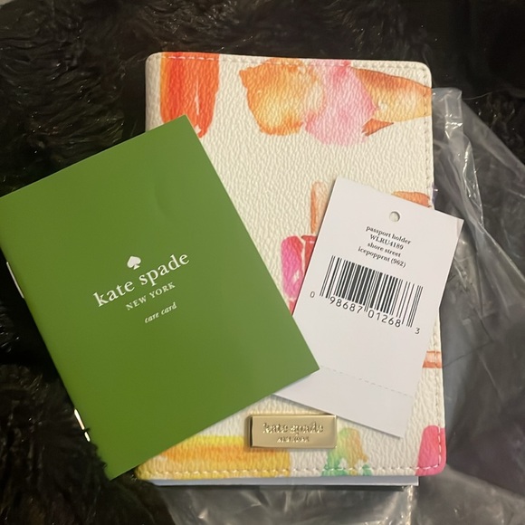 Kate spade passport holder ice  shore street ice cream - Picture 6 of 6